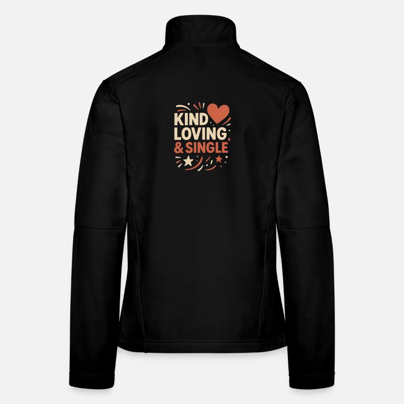 Positive Design for Lonely Hearts Women's Softshell Jacket