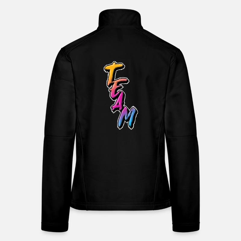 Team Frauen Softshelljacke