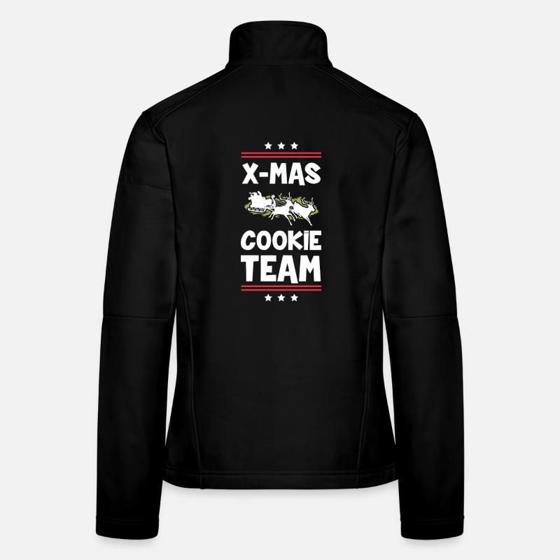 X-Mas Kekse Team Frauen Softshelljacke
