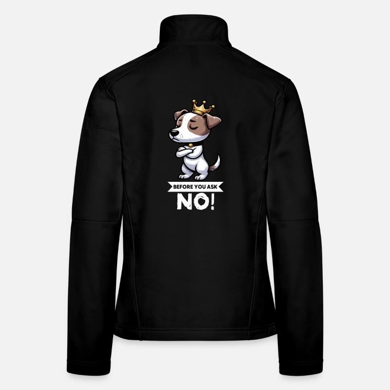 Before You Ask Jack Russel terrier Jack russel dog Frauen Softshelljacke