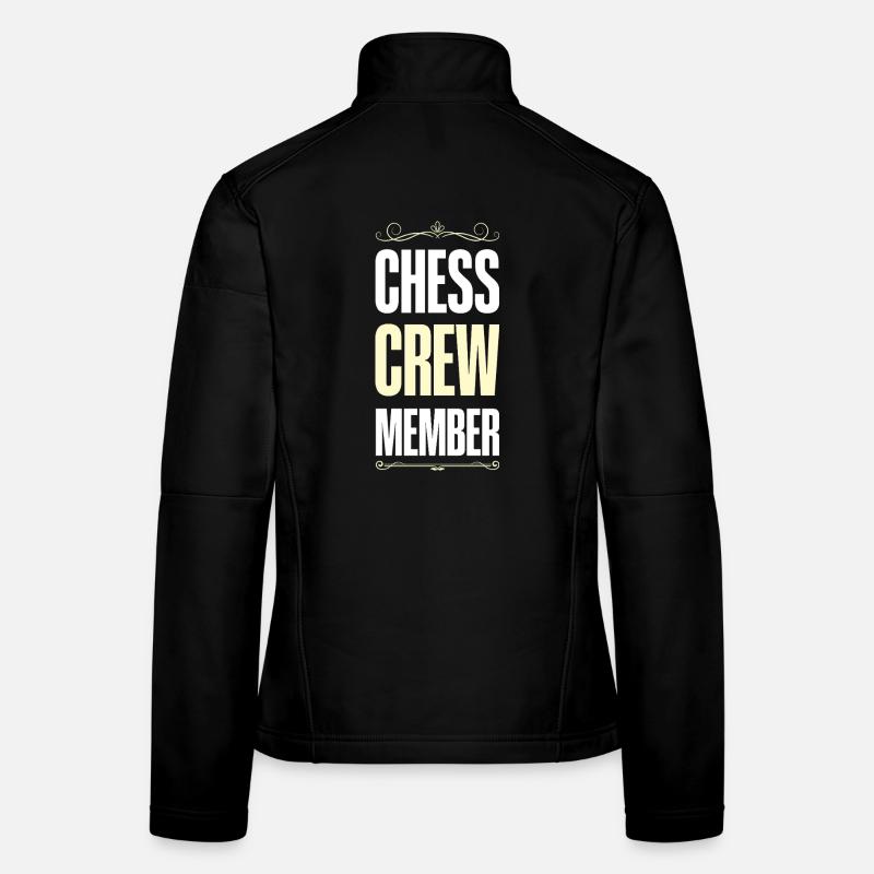 Équipe d’échecs Veste en tissu softshell Femme