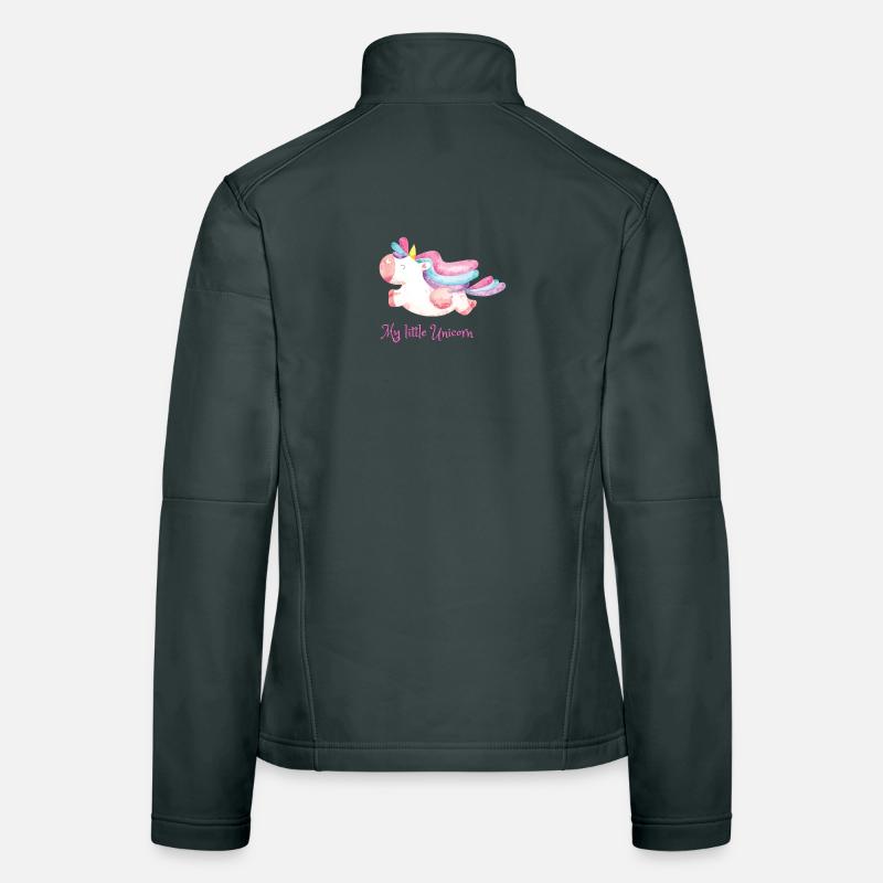 Mein kleines Einhorn Regenbogen Frauen Softshelljacke