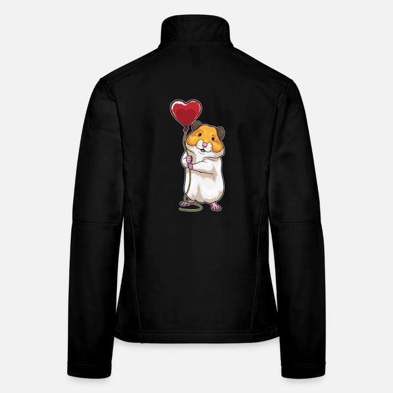 Ballon Hamster Veste en tissu softshell Femme