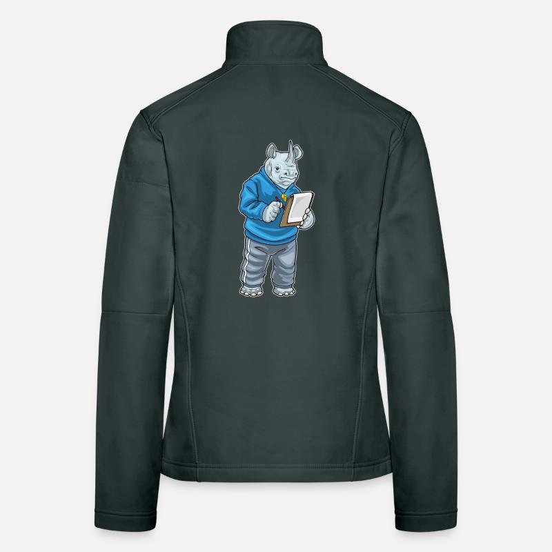École d’enseignants sportifs Rhino Veste en tissu softshell Femme