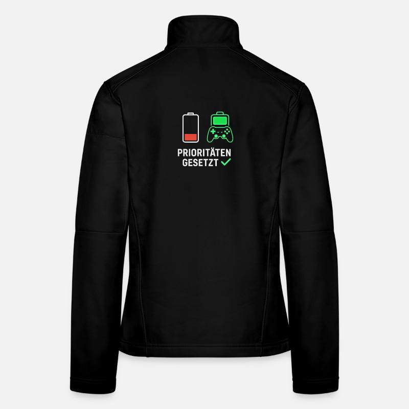 Gaming Motivation Design for Fans Women's Softshell Jacket