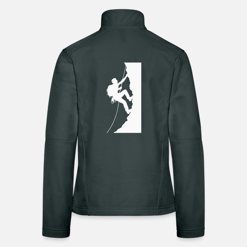 Bergsteiger Frauen Softshelljacke