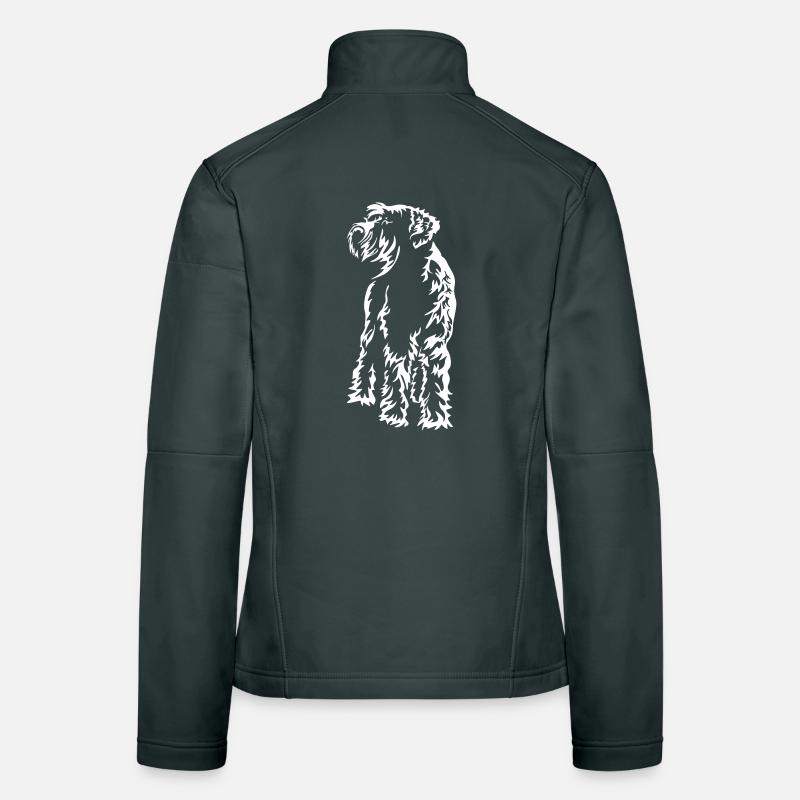 Giant Schnauzer "Black Edition" Women's Softshell Jacket
