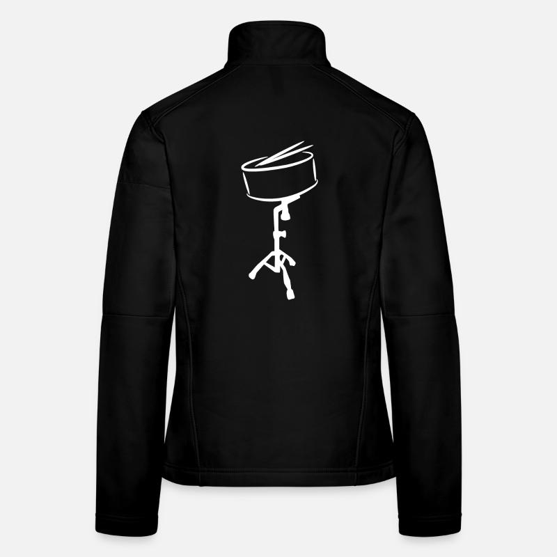 Rührtrommel Skizze Frauen Softshelljacke