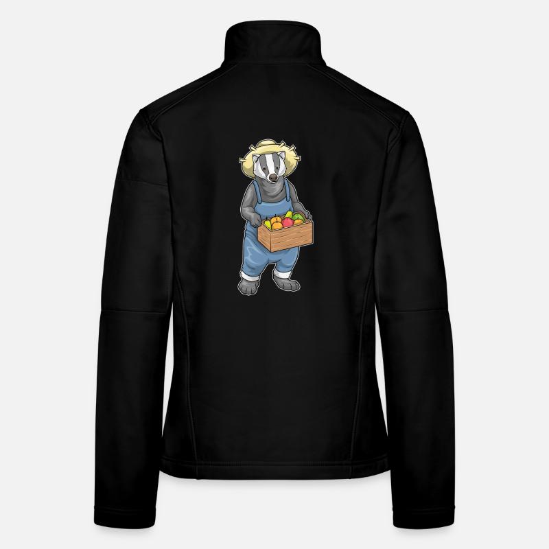 Ferme fruitière Badger Farmer Veste en tissu softshell Femme