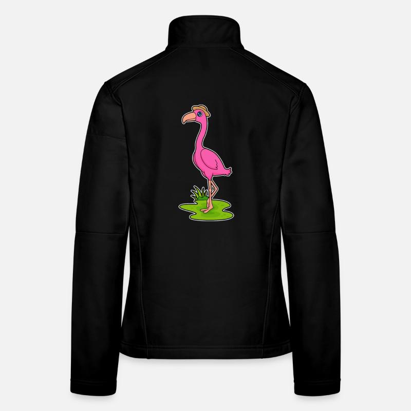 Flamingo Hat Women's Softshell Jacket