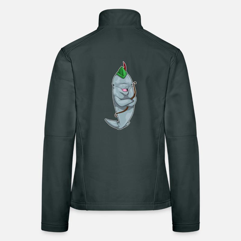 Dolphin Archer Bow Women's Softshell Jacket