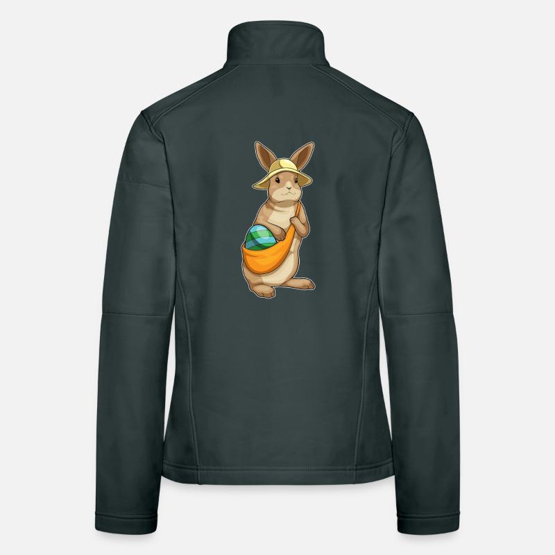 Œuf de Pâques Bunny Veste en tissu softshell Femme