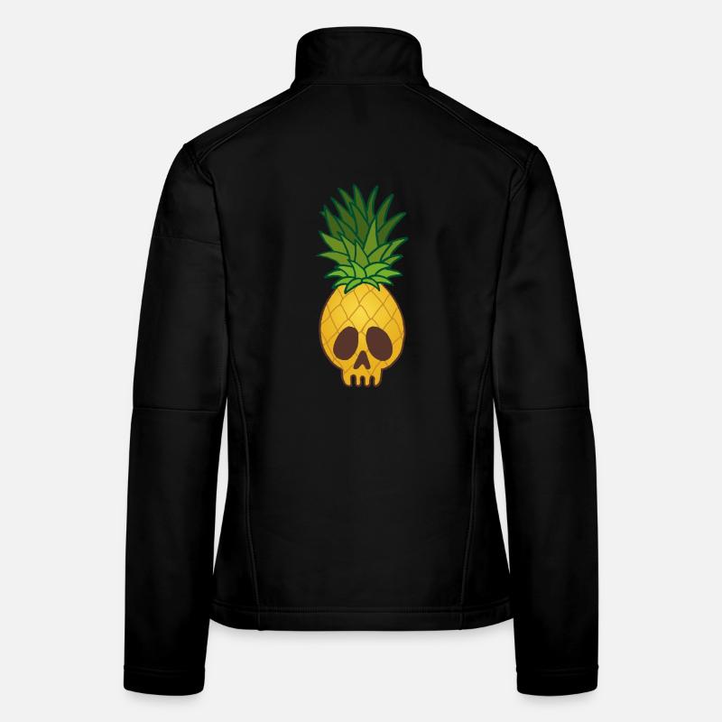 Pineapple Skull Women's Softshell Jacket