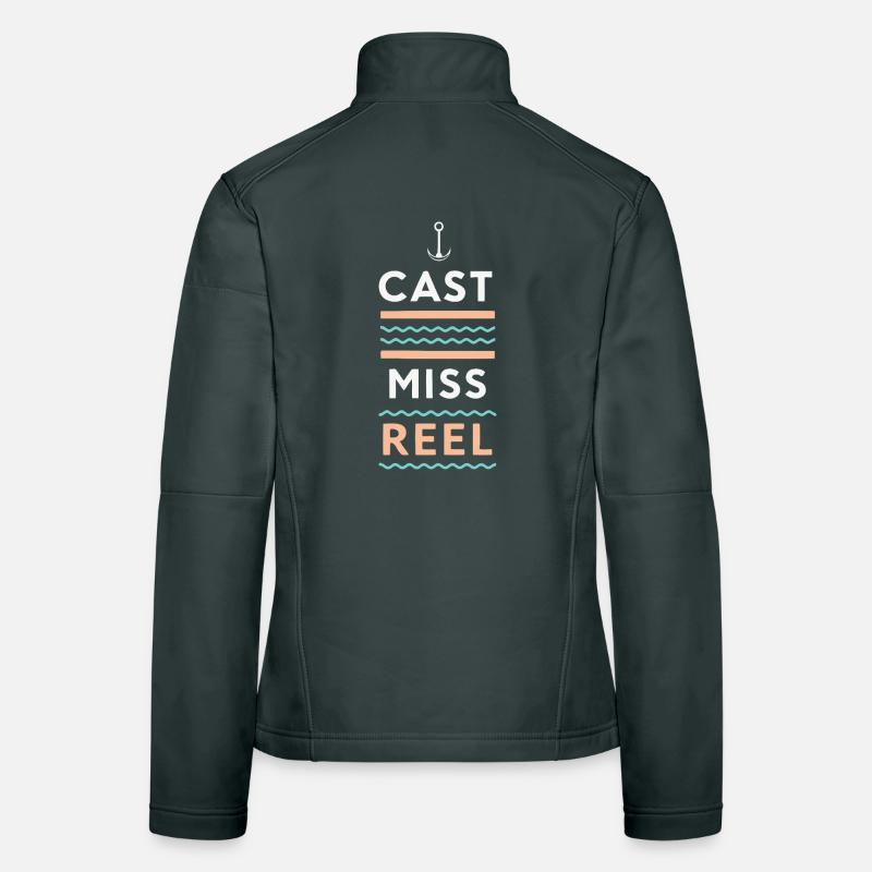 Missed cast reel Women's Softshell Jacket