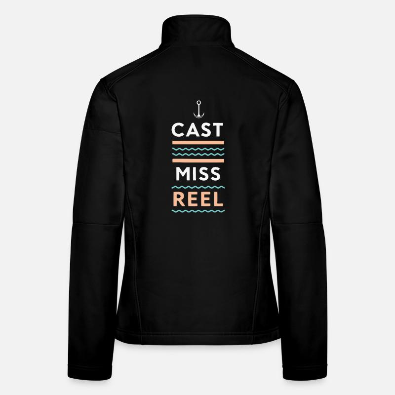 Missed cast reel Women's Softshell Jacket