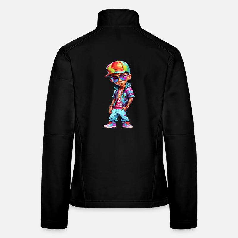 Cool Adolescent Garçon Veste en tissu softshell Femme