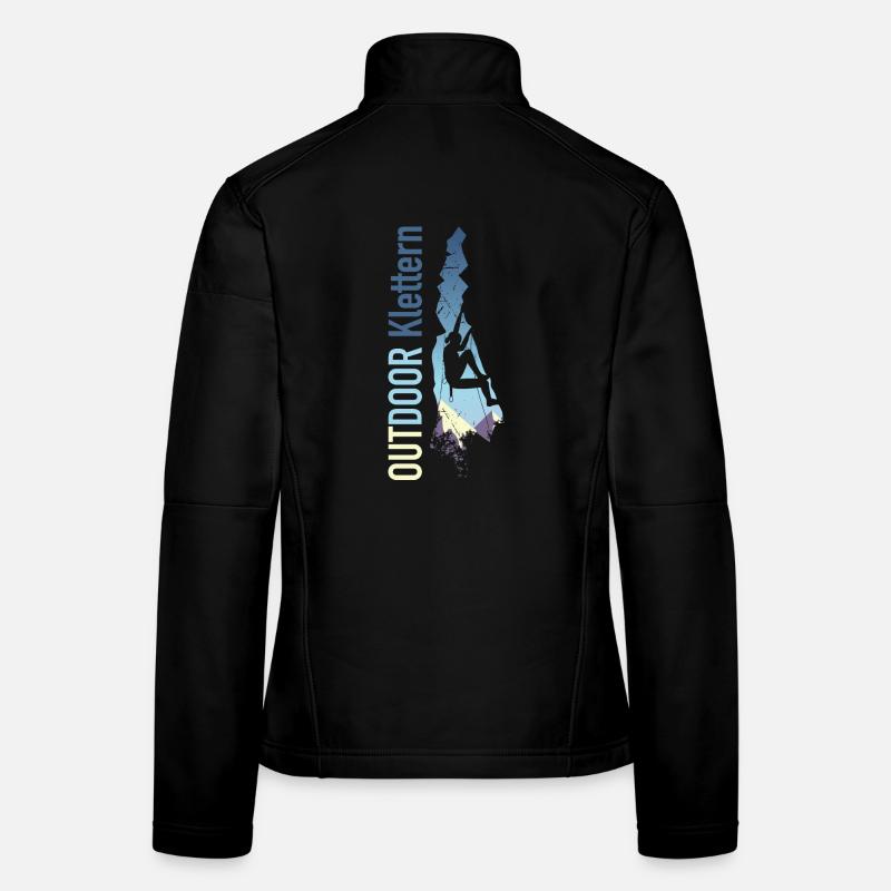 Outdoor Klettern Frauen Softshelljacke