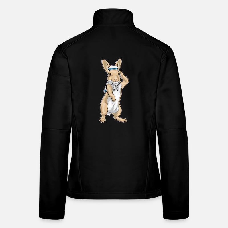 Lapin Sailor Chapeau de marin Veste en tissu softshell Femme