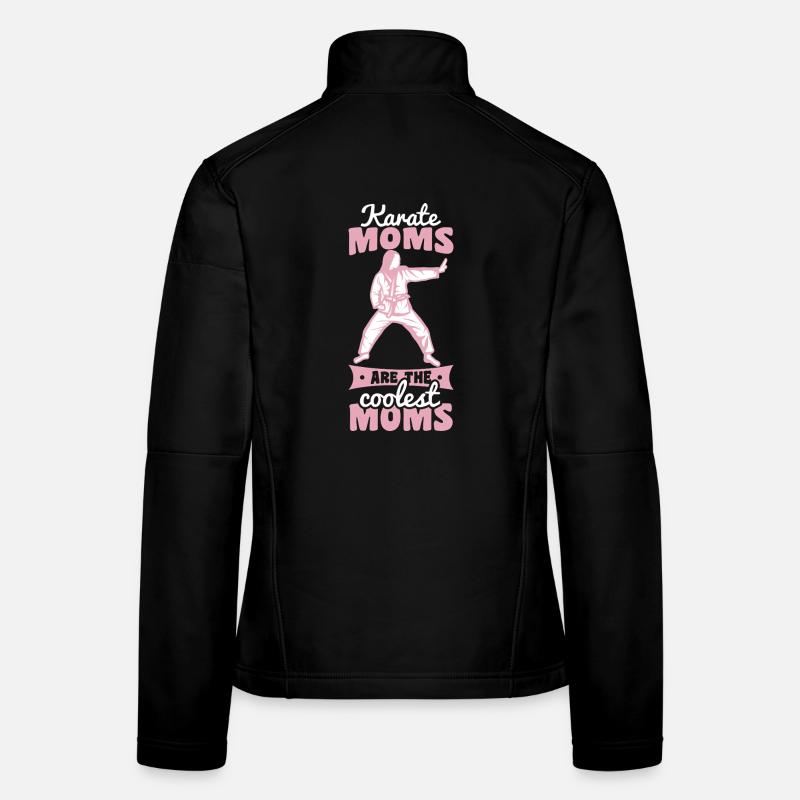Karate Mother Veste en tissu softshell Femme