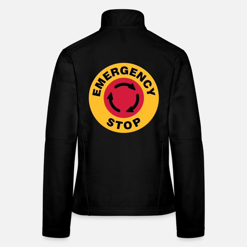 Emergency | Notfall | Stop Women's Softshell Jacket