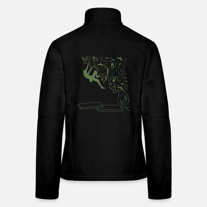 Bouldering with passion Women's Softshell Jacket