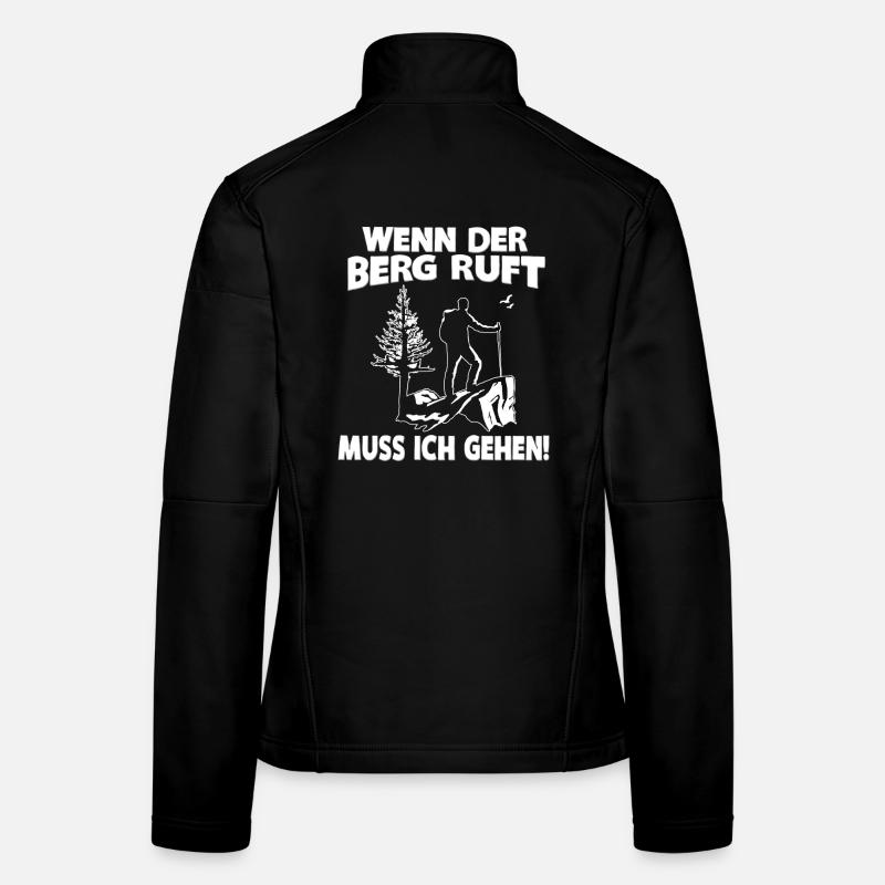 WENN DER BERG RUFT... Frauen Softshelljacke