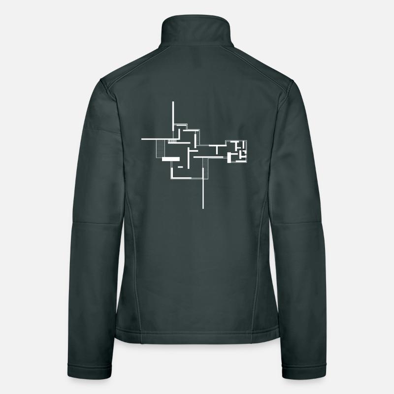 Architektur Frauen Softshelljacke