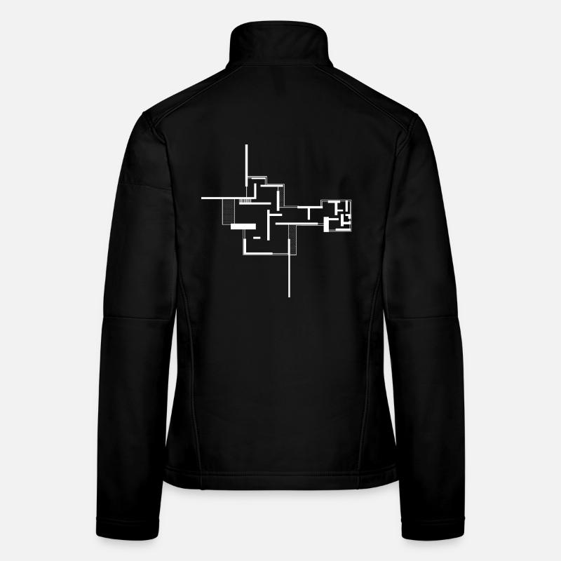 Architektur Frauen Softshelljacke