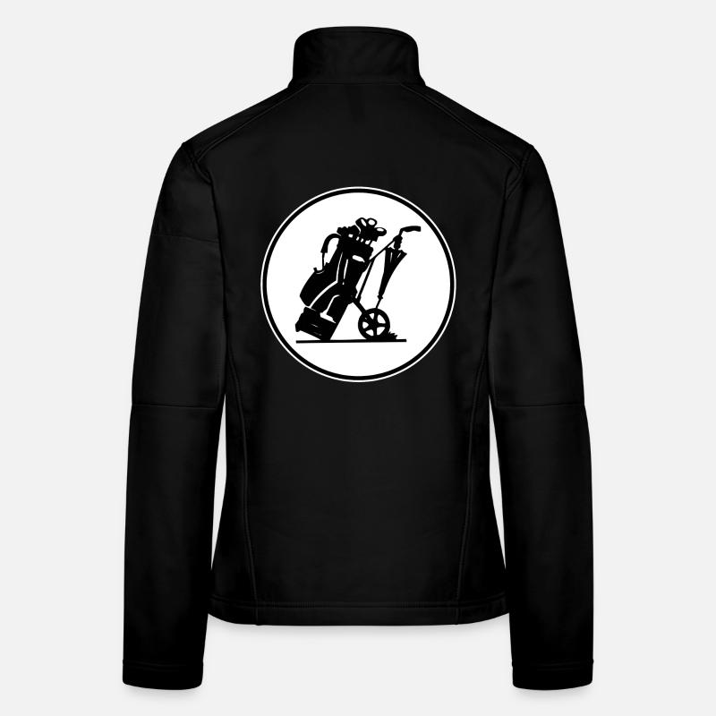 Golfschläger Frauen Softshelljacke
