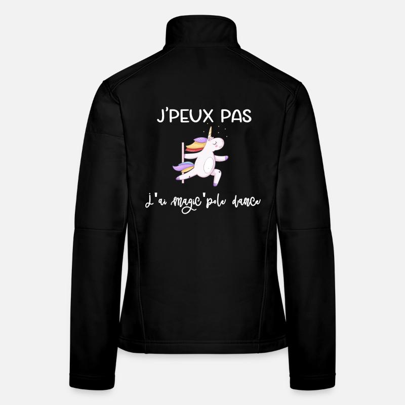 J'peux pas j'ai magic'pole dance Veste en tissu softshell Femme
