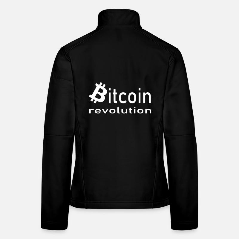 Bitcoin et Hodler Veste en tissu softshell Femme