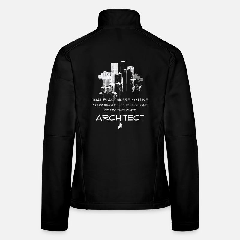 Architectes architectes Veste en tissu softshell Femme