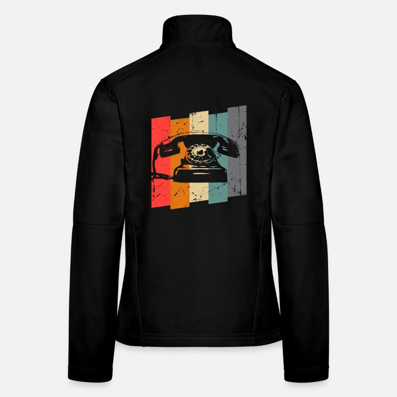 phone Women's Softshell Jacket