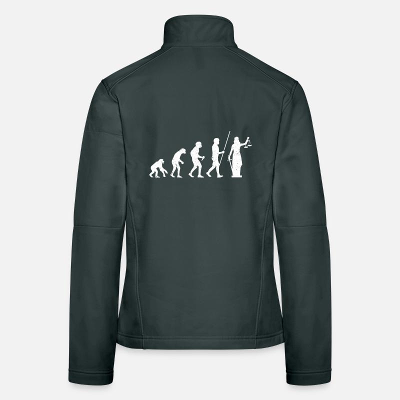 Lawyer Jurist Law Justitia Evolution Women's Softshell Jacket