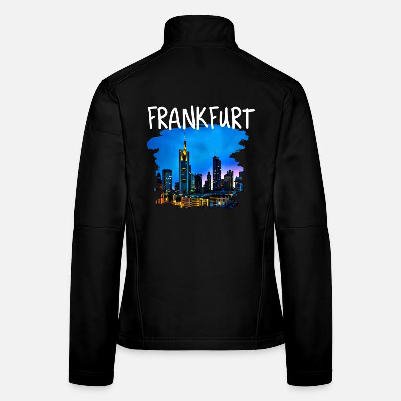 Skyline de Francfort Veste en tissu softshell Femme