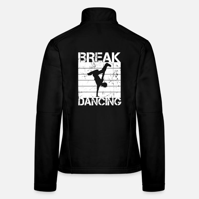 Breakdancing Frauen Softshelljacke