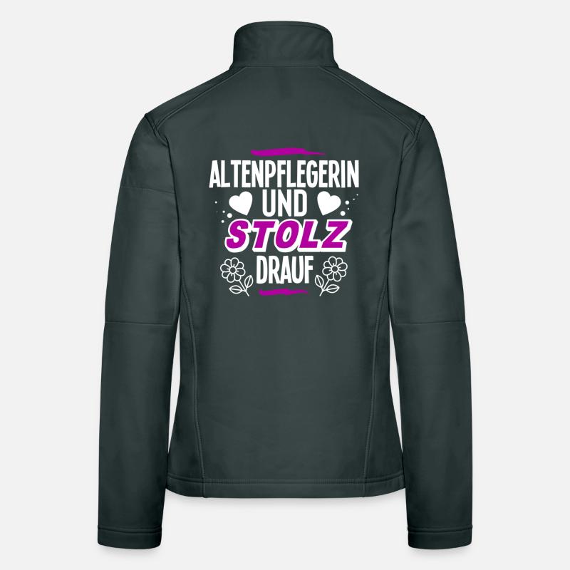 Altenpflegerin Frauen Softshelljacke