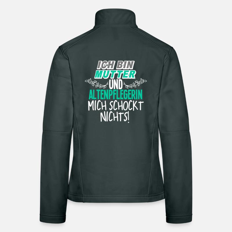 Mutter Altenpflegerin Frauen Softshelljacke