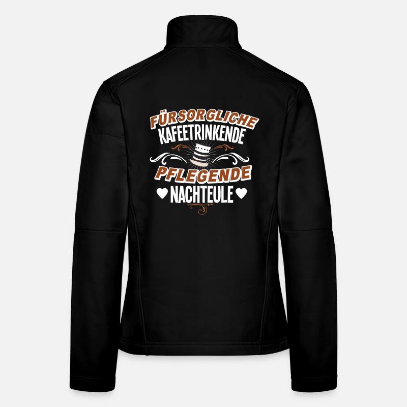 Altenpflegerin Kaffee Frauen Softshelljacke