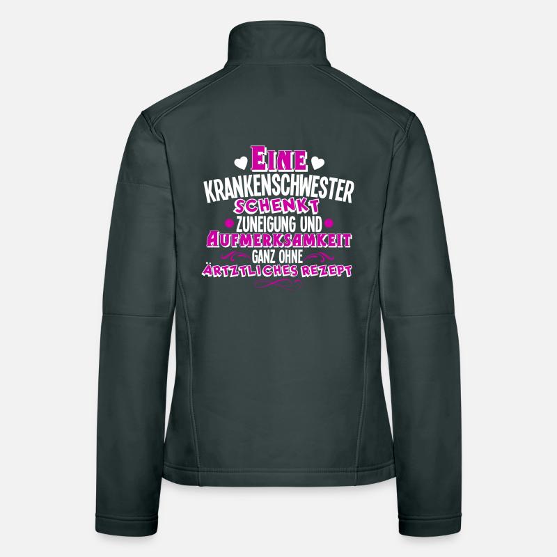 Krankenschwester Frauen Softshelljacke