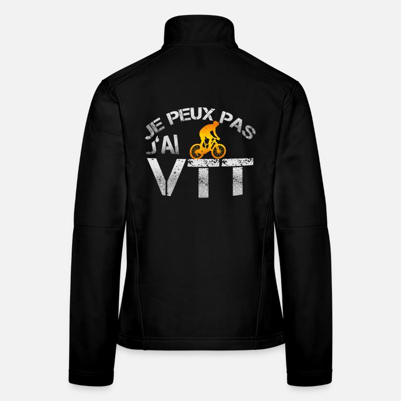 Vtt Veste en tissu softshell Femme