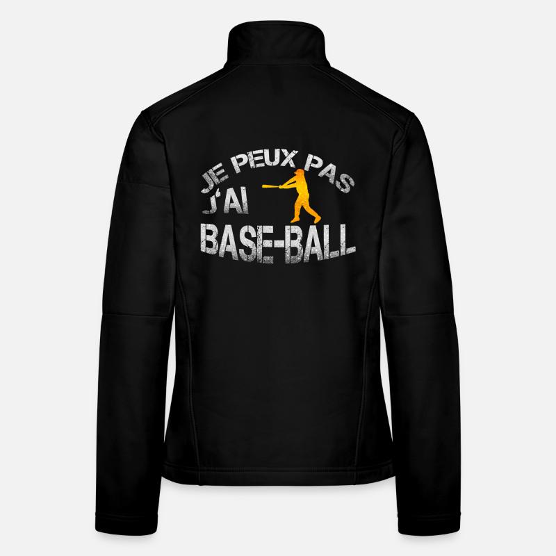 Base-Ball Veste en tissu softshell Femme