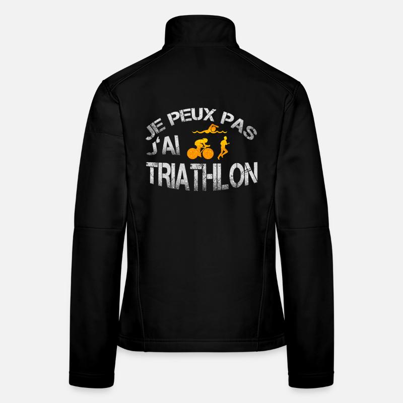 Triathlon Veste en tissu softshell Femme