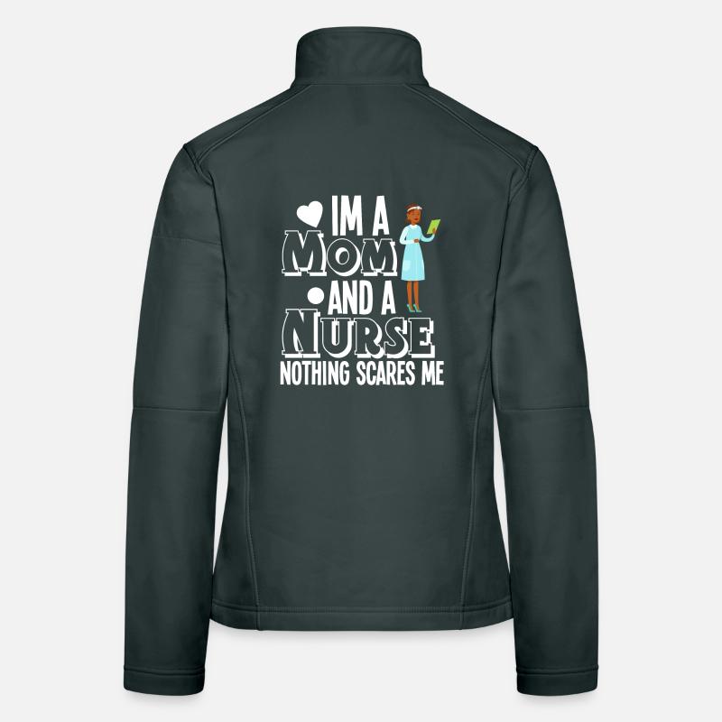 Krankenschwester Nurse Mama Mom Mutter Frauen Softshelljacke