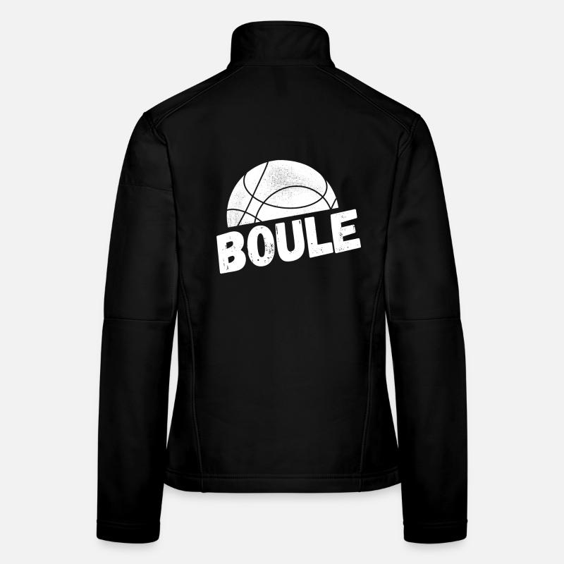 Boule Kugel Petanque Freizeitsport Kugelstoßen Frauen Softshelljacke