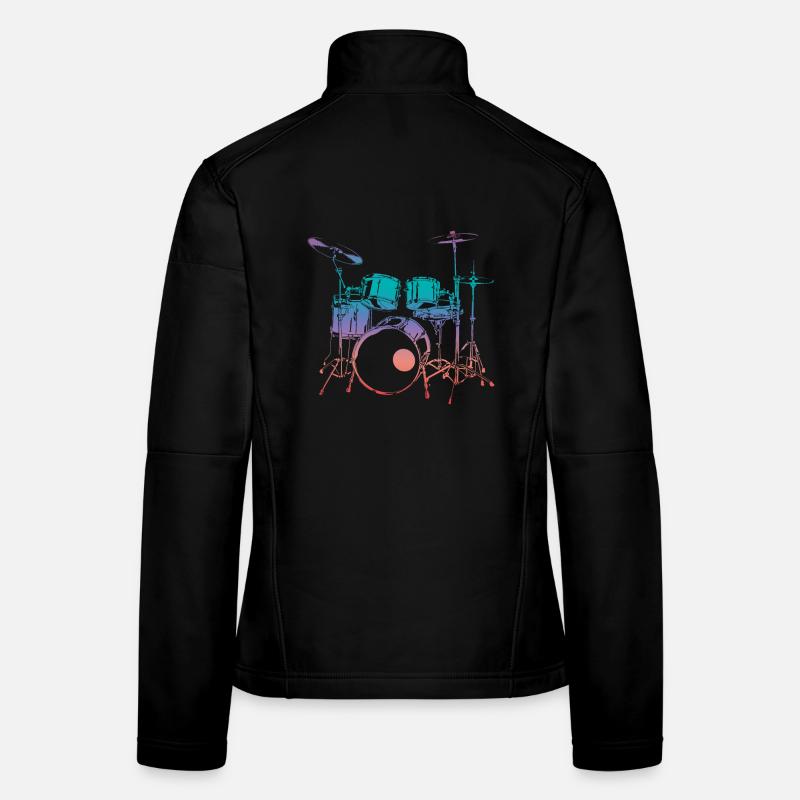 Batterie Veste en tissu softshell Femme