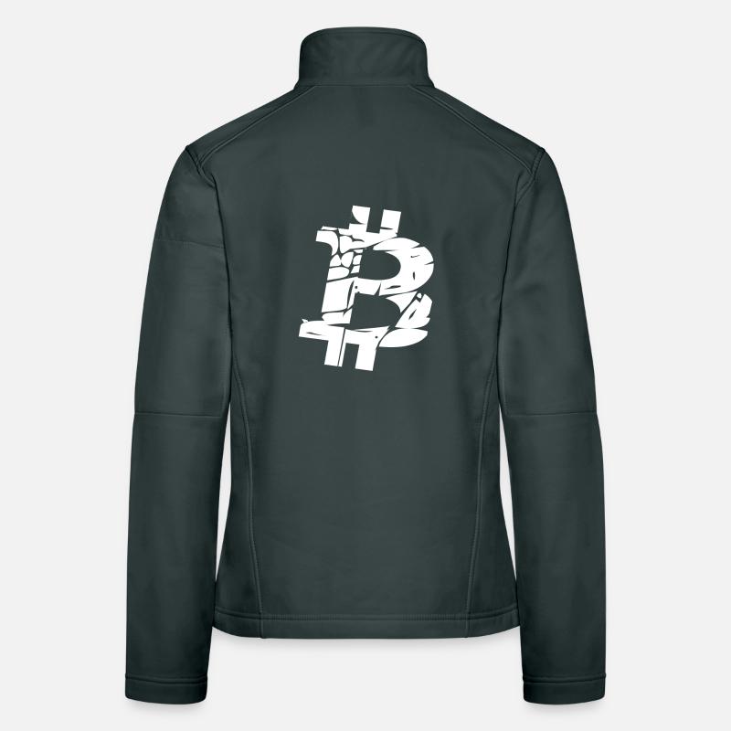Bitcoin Revolution Frauen Softshelljacke
