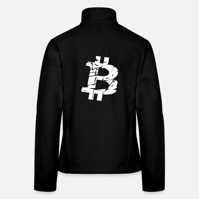 Bitcoin Revolution Frauen Softshelljacke