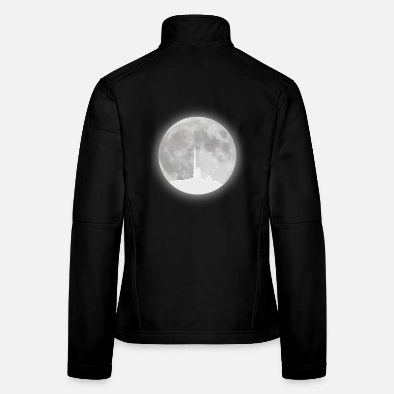 Brocken Vollmond Harz Frauen Softshelljacke