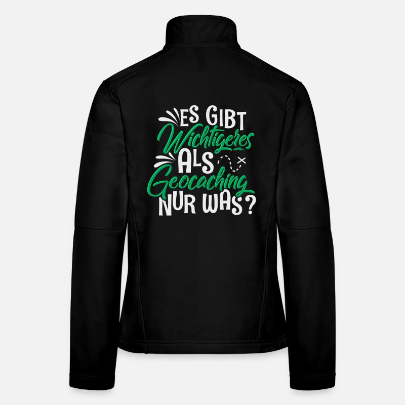 Geocaching Geocacher Frauen Softshelljacke